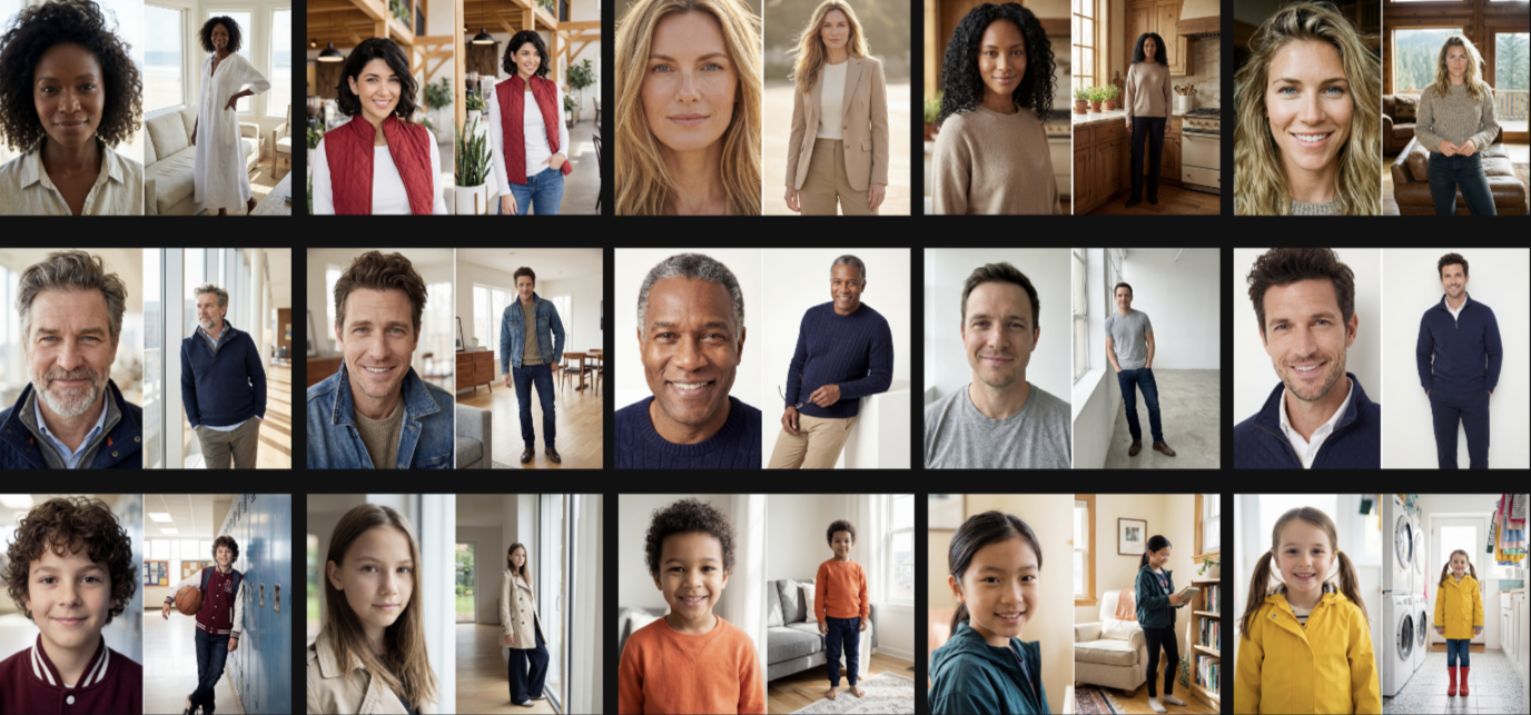 Model/Athlete Generation Example